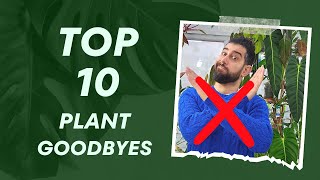 Top 10 Houseplants I Ditched & Why!  #PlantFail