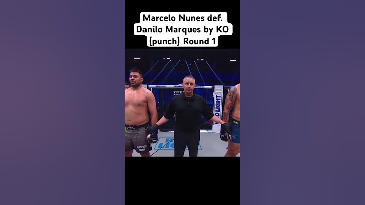 #MarceloNunes#DaniloMarques#PFL5#KO#MMA#FightHighlights#PunchKO#Round1#heavyweights