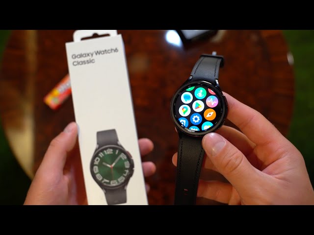 Galaxy Watch 6 Classic 47mm Unboxing Impressions and Setup Guide 