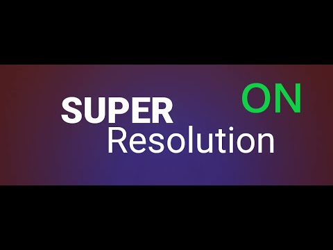 Включение Улучшение видео RTX Super Resolution