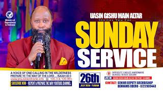 Uasin Gishu Main Altar | Sunday  service | 26/07/2026