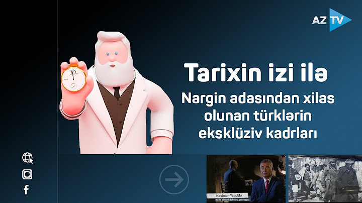 Tarixin izi ilə - Nargin adasından xilas olunan türklərin eksklüziv kadrları
