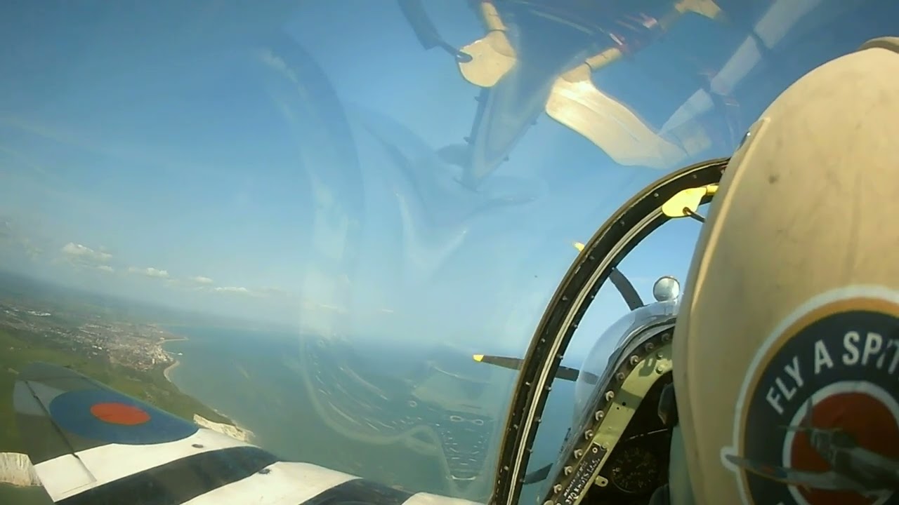 Fly a Spitfire - my flight in the two-seat Spitfire at Biggin Hill