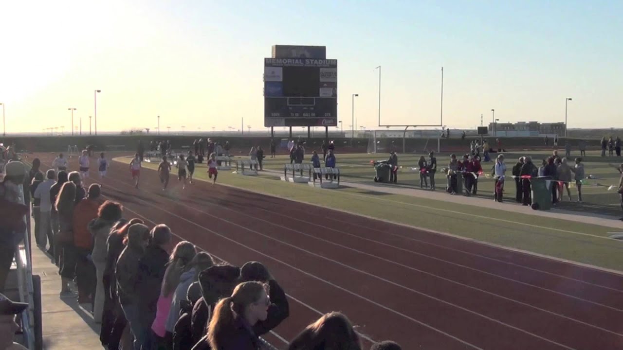 Lucas Stradford sets new 8th grade boys 100m FISD district track meet record - YouTube
