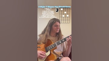 5 Major 7 Chord Shapes You Need To Know