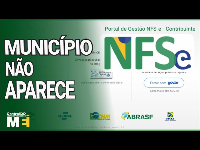 MUNICÍPIO NÃO APARECE QUANDO INFORMA O CLIENTE [NFS-e MEI 2023