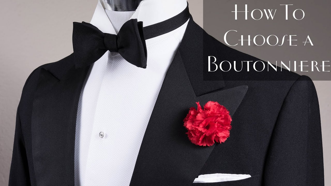 Boutonniere & Lapel Flower Pin Guide