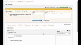 Request student assignment resubmission