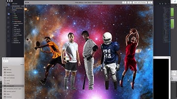 Automated Photo Background replacement and mask refinement using openCV