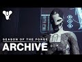 Destiny 2 Cutscene Archive - Season of the Forge (Season 5)