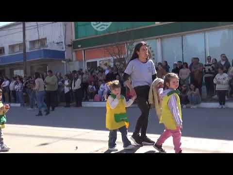 Desfile de instituciones en los Festejos Patronales de Pozo del Molle Parte 1