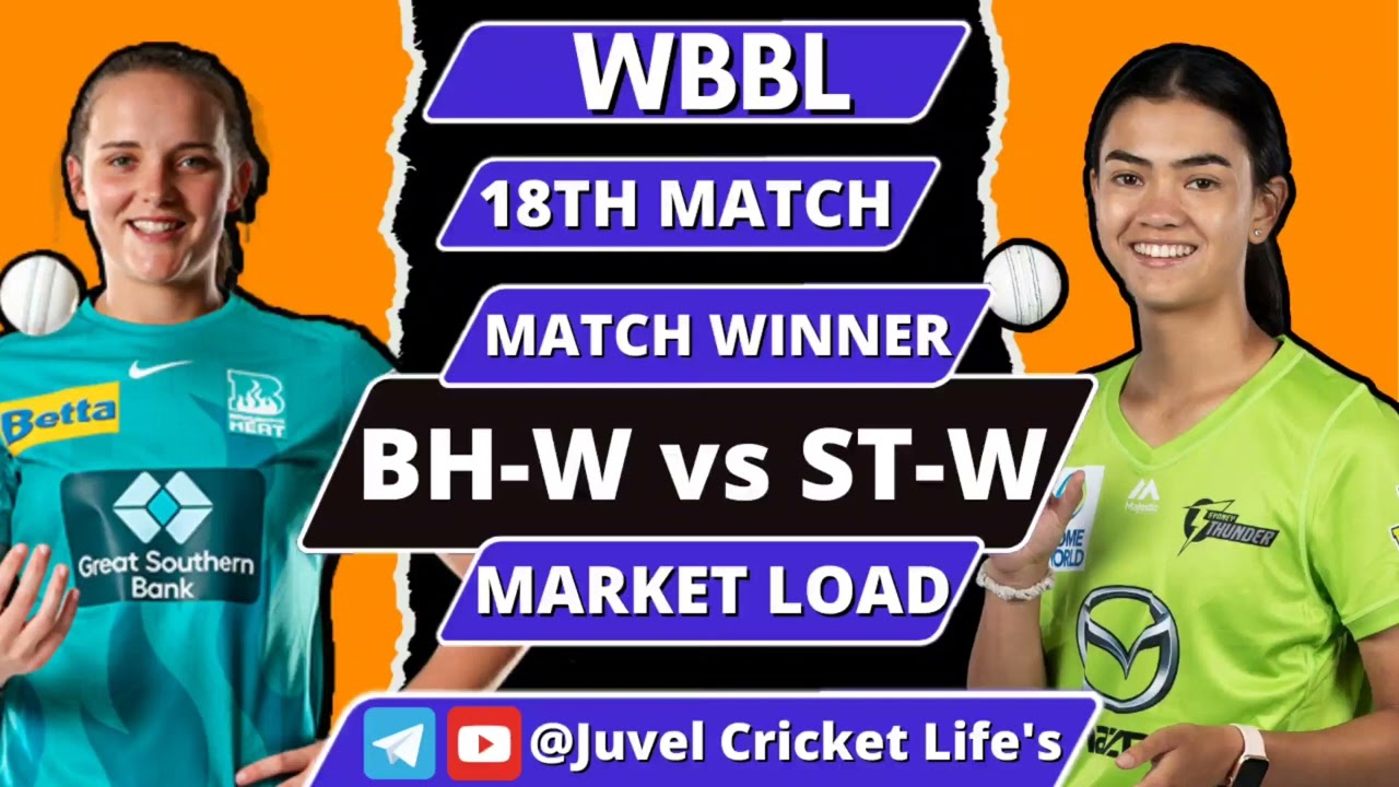 Brisbane Heat Women Vs Sydney Thunder Women