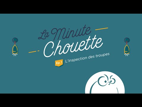 Ep 1 : L'inspection des troupes - La Minute Chouette - Chouette Hotel