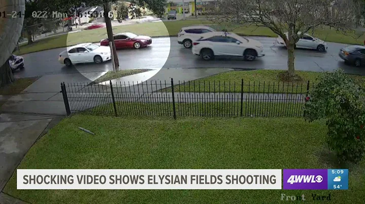 Shocking video captures Elysian Fields shooting