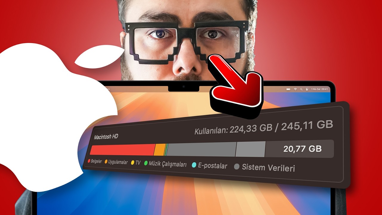 Apple Bu Videoyu İzlemeni İstemiyor: Mac’te ki Anlamsız Dosyaları Yok Ettim