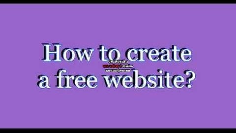 How to create website using www.webs.com