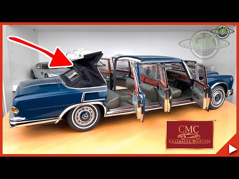 Der 1/18 CMC Mercedes-Benz 600 Landaulet Pullman (W100) | Modellauto Neuheiten 2022