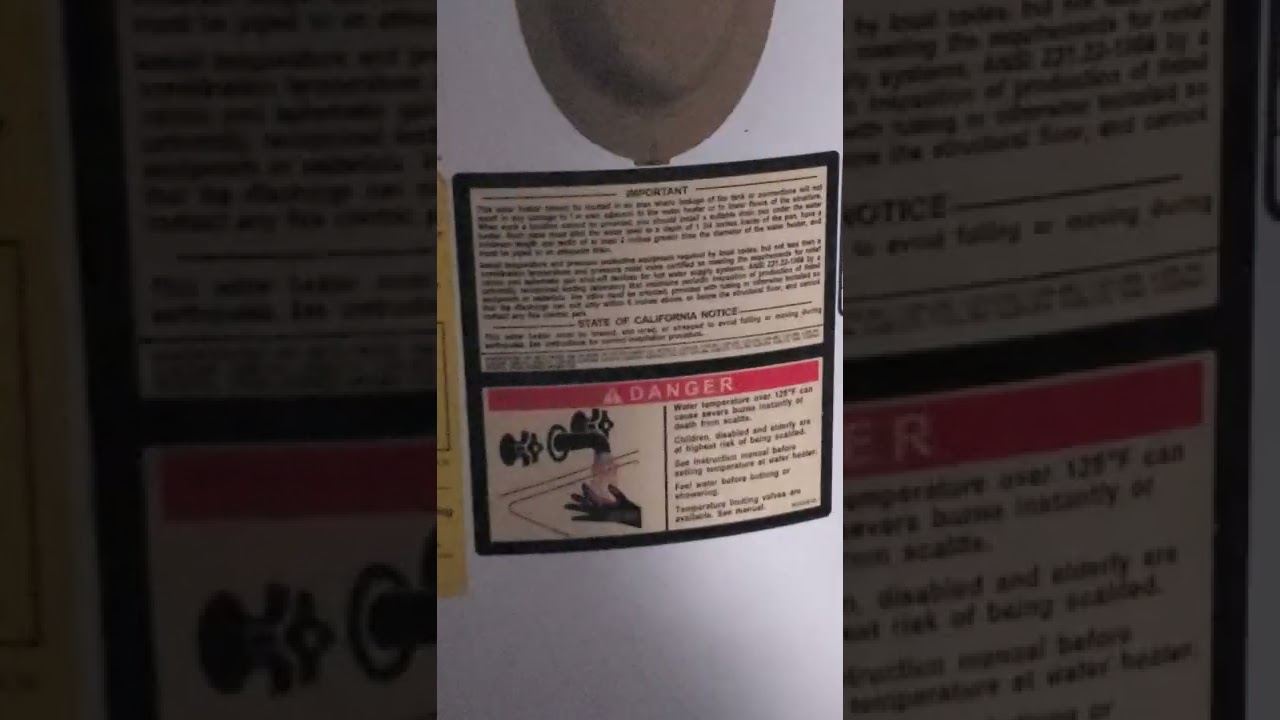 1980s Whirlpool Electric Hot Water Heater