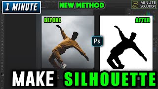 How to make a silhouette in photoshop 2024 screenshot 4