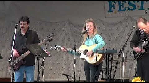 Mary Resek (Calgary), with Stan Anderson in Bashaw...