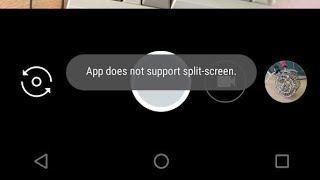 Fix Swipe to Split Fix App does not support split screen Problem | App does not support split screen