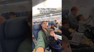 Only my kids didn’t cry, they Threw up 🤮 All over the plane! #flyingwithkids #travelingwithkids