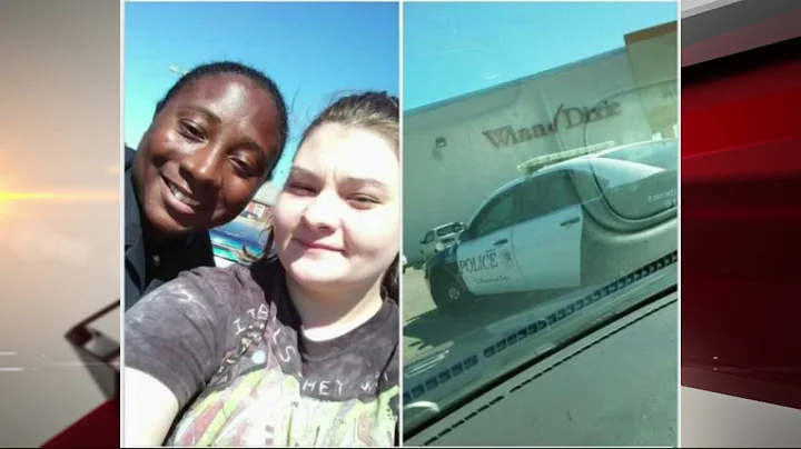 Officer buys groceries for young mom