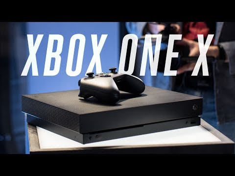 Xbox One X first look