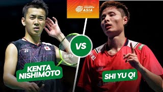 SHI Yu Qi vs Kenta NISHIMOTO | Badminton Asia Championships 2024 R16