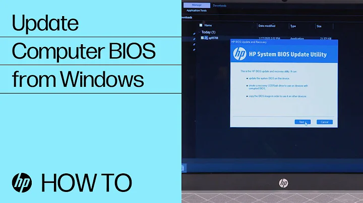 Update Your HP Computer BIOS from Windows | HP Computers | @HPSupport