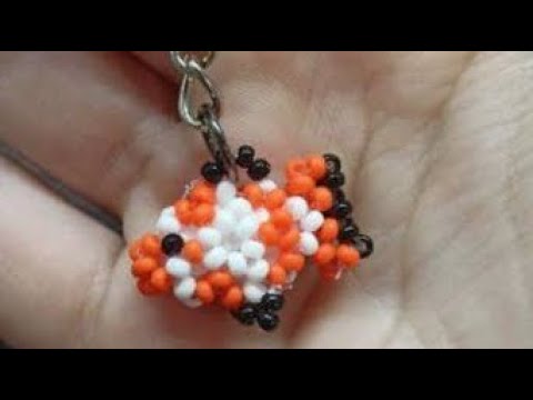 Миниамигуруми рыбка из бисера. Рыбка из бисера . #бисероплетение #koralky #бісероплетіння