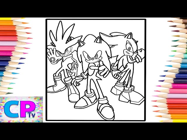 Sonic vs Silver vs Shadow Coloring Pages/Mendum - Beyond (feat