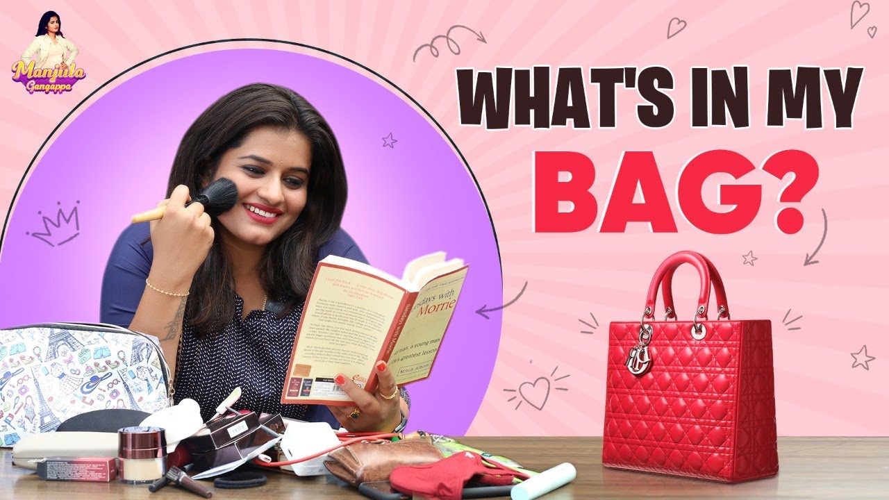 What's in my handbag The surprising things I carry with me Manjula