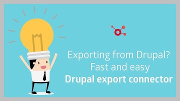 Exporting your Drupal site? Try our easy and fast Drupal export connector to export content and data
