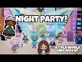Night party a toca world mini movie  unboxyandrandomthingswithlay
