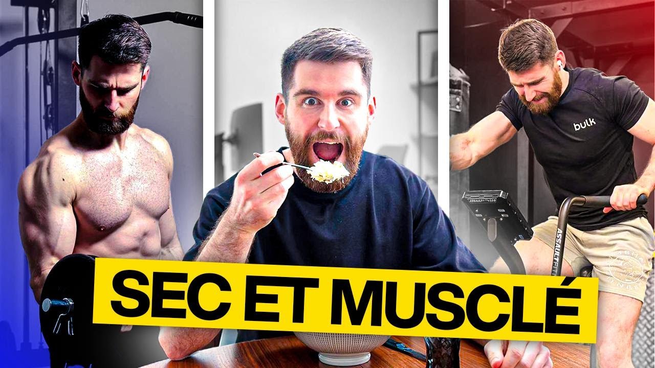 La stratégie en 3 étapes pour être sec et musclé (pour toujours)