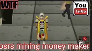 OSRS money maker (mining iron ore)