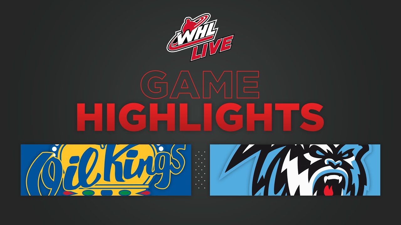 WHL Highlights Oil Kings (4) at ICE (5) OT