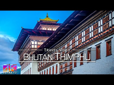 【4K】Virtual Walking Tour | Visiting Thimphu (Capital of Bhutan) | 2020 | UltraHD Travel Video