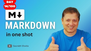 Markdown in ONE Shot 🔥 | Complete Markdown Tutorial for Beginners