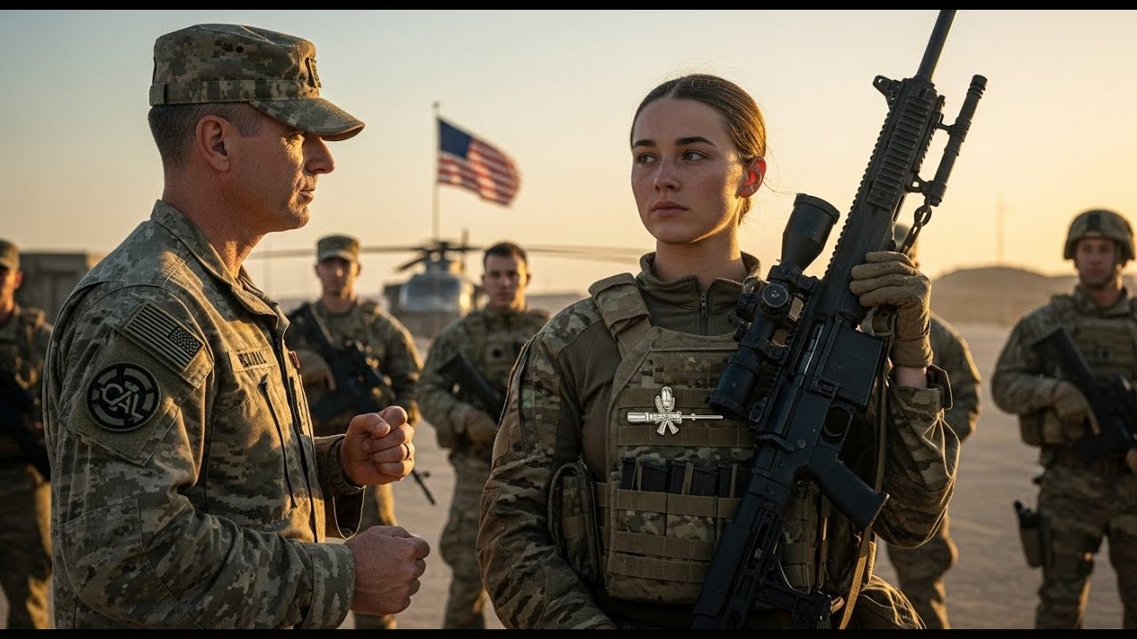 “Who Are You?” The SEAL General Challenged Her—Until He Saw the M82 and the Sniper Pin