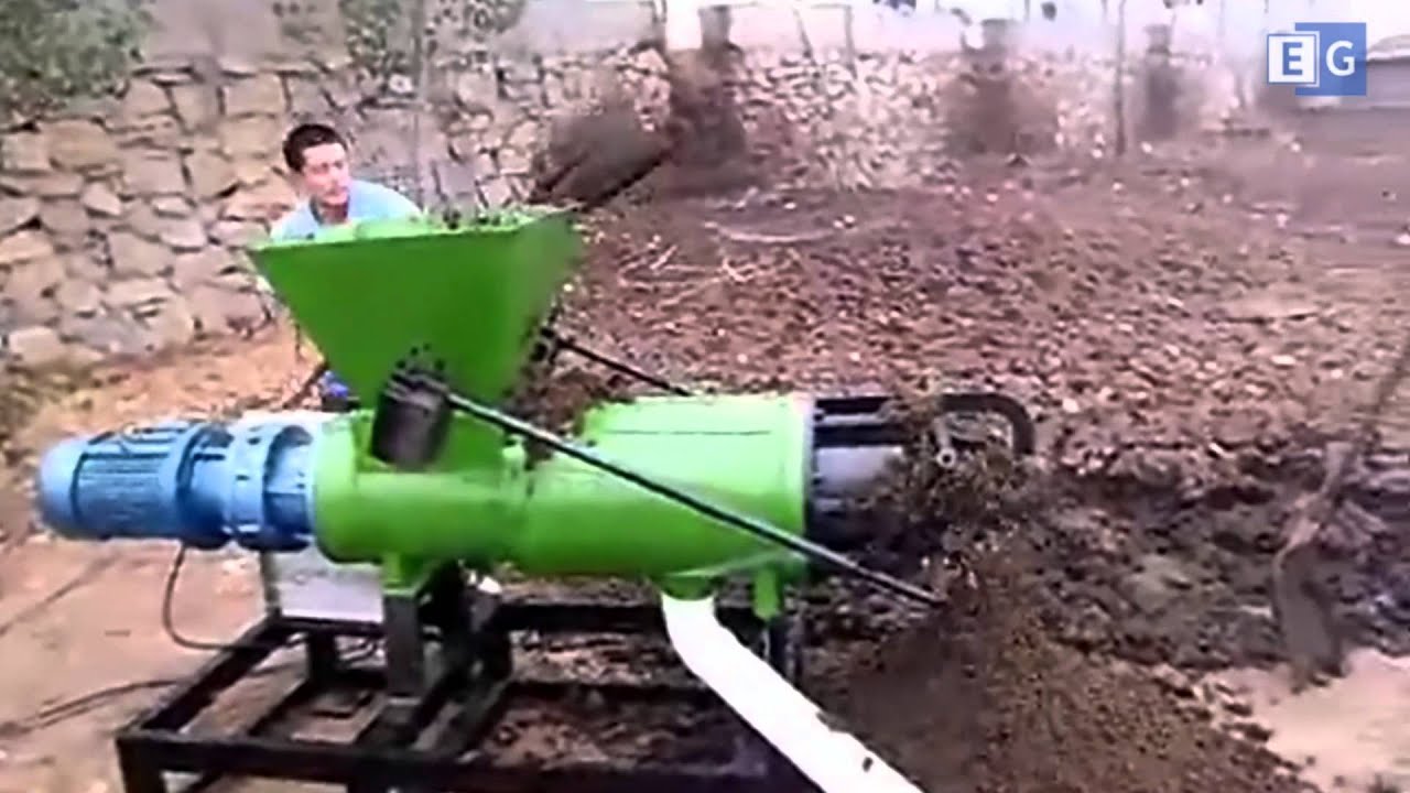 Шнековый пресс-сепаратор - YouTube