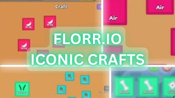 The Most Iconic Crafts | Florr.io