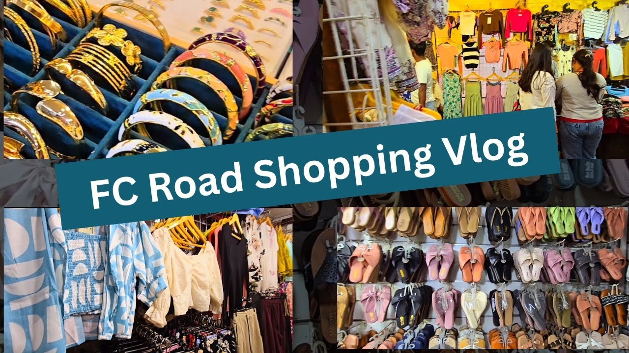 FC Road Shopping Market Pune|Best Street Shopping Experience|बजट में कपड़े,एक्सेसरीज़,फुटवियर खरीदें