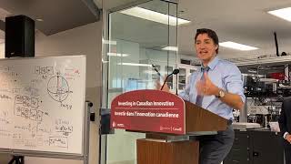 Justin Trudeau - Quantum technology has the potential to solve problems (23.01.23)