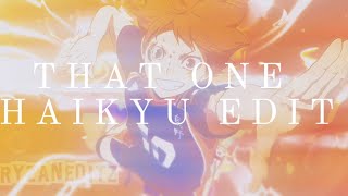 The Best Haikyu Edit Hinata Shoyo