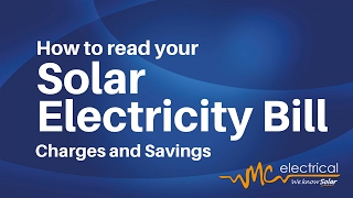 How To Read your Solar Electricity Bill - How To - Episode 1