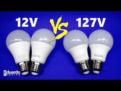 Vídeo: Lâmpadas halógenas de 12 volts: visão geral, especificações, fabricantes