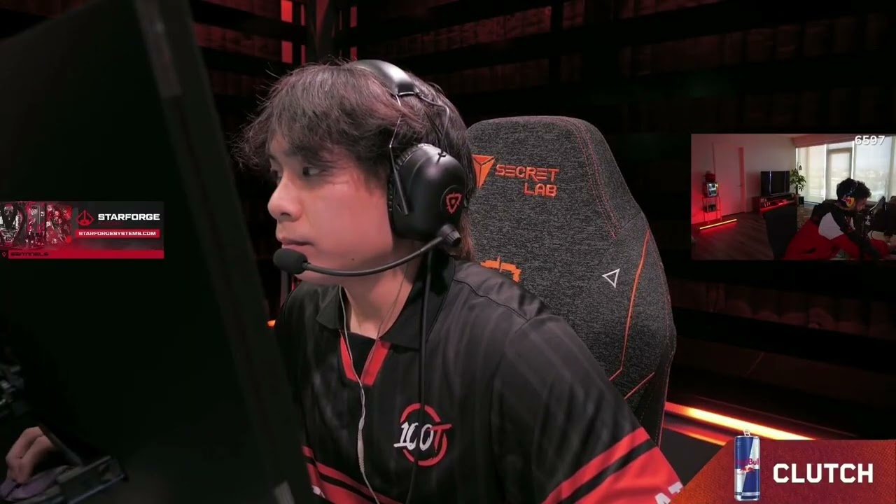 Streamers react to cryo aimbotting 4k vs loud ( 100T vs LOUD ) 