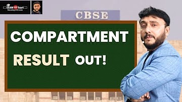 COMPARTMENT RESULT OUT !